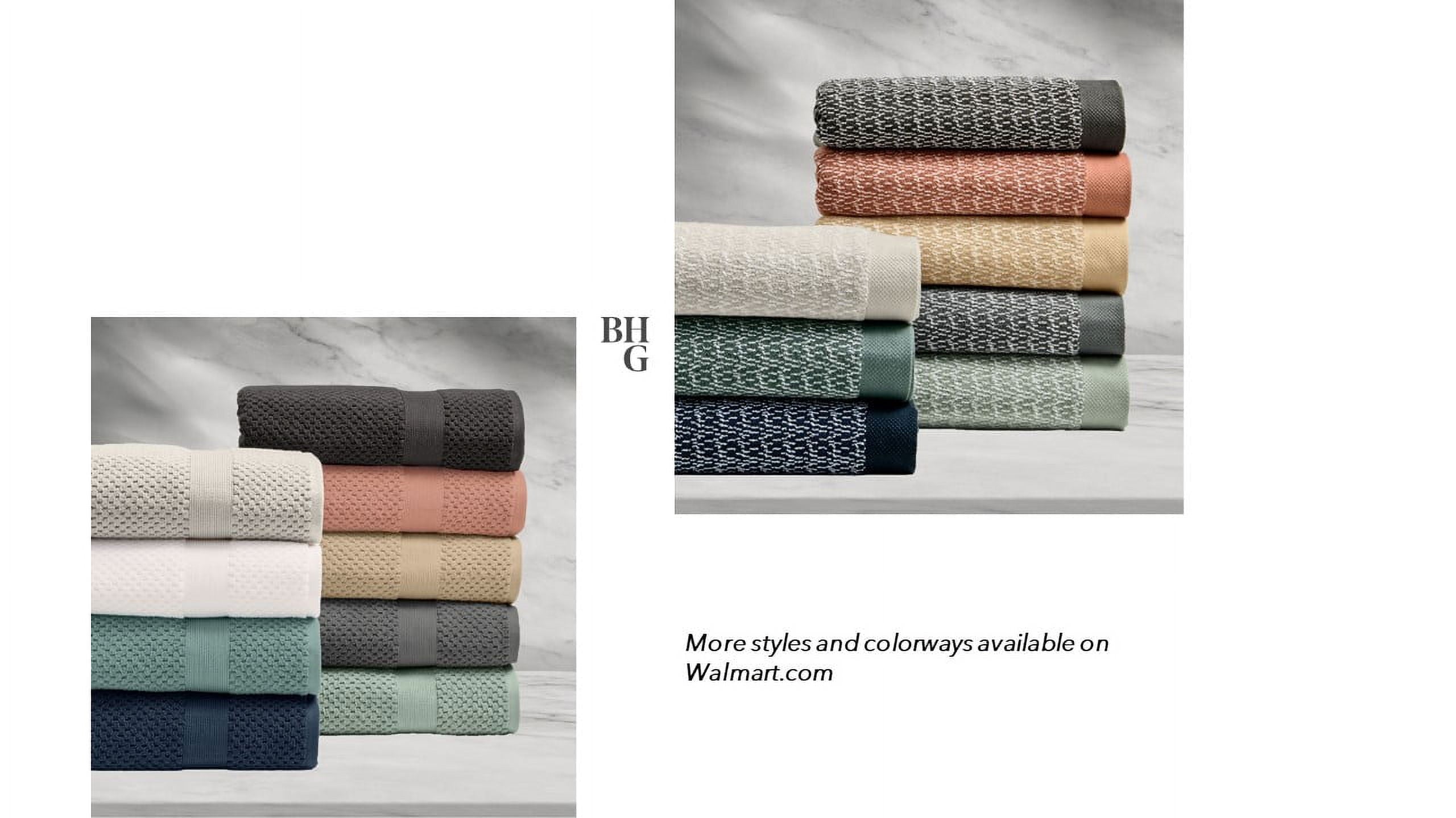 Better Homes & Gardens Signature Soft Solid Cotton Bath Towel, Vanilla Dream