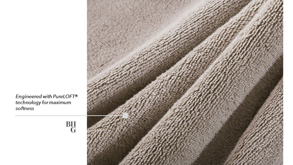 Better Homes & Gardens Signature Soft Solid Cotton Bath Towel, Vanilla Dream