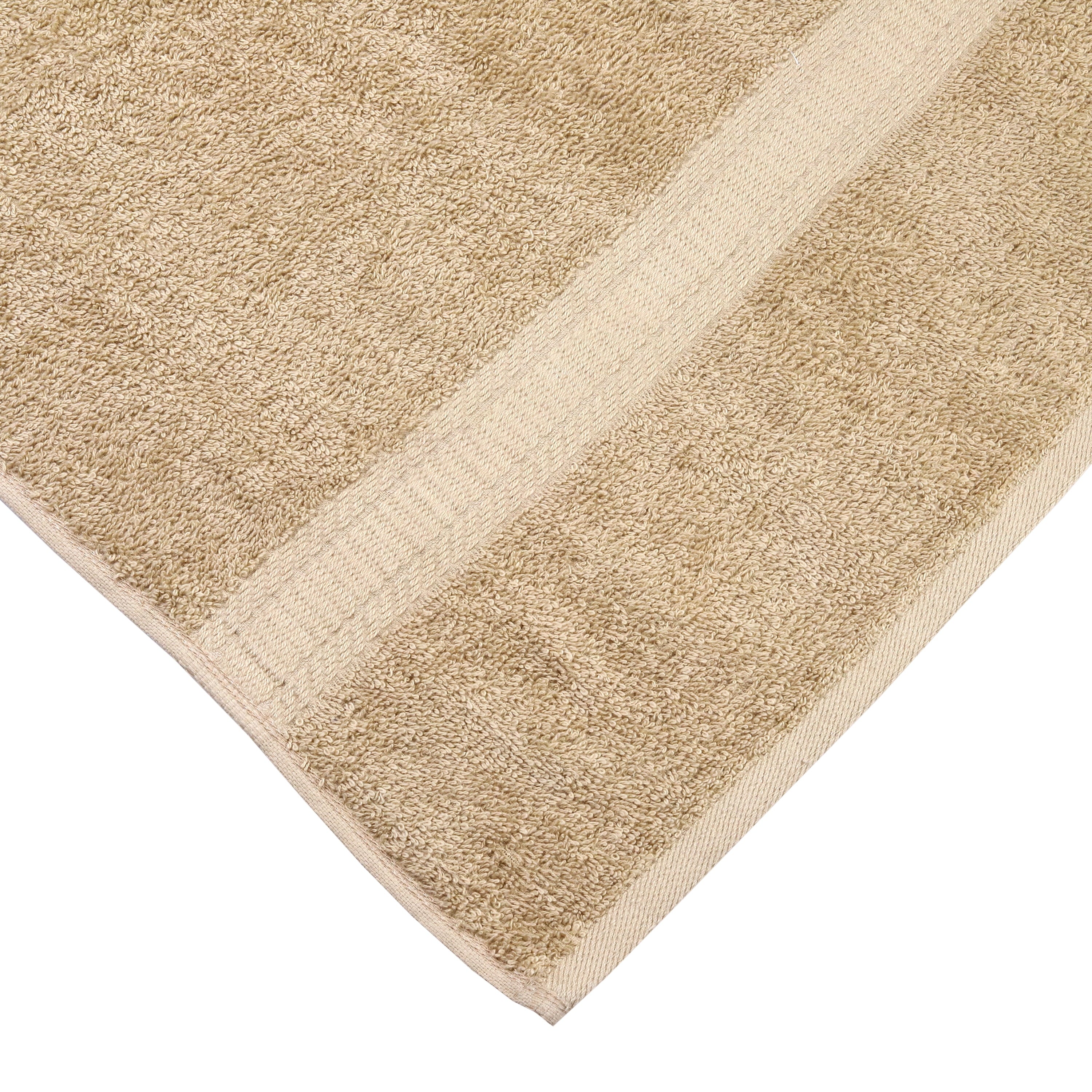 Mainstays Basic Bath Sheet,Soft 100% Cotton and Highly Absorbent Bath Sheet, Tan